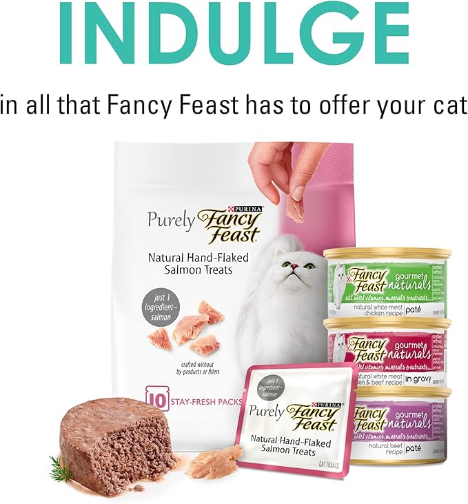 Fancy Feast Purina Limited Ingredient Cat Treats,Savory Cravings Tuna Flavor - 3 oz. Box,(Pack of 2)
