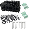 Cat Dog Deterrent Scat Mat for Cats Dogs with Spikes, Repellent Indoor Furniture, Outdoor Garden Fence Animal Barrier Set (12)