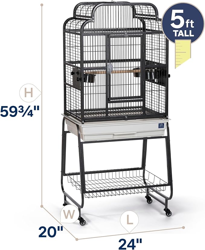Prevue Pet Products On The Fly Playtop Bird Cage with Stand