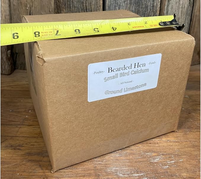 Small Bird Calcium Carbonate - Fine Ground All Natural Limestone - Egg Strength - Pullet, Quail, Pigeon, Parakeet, Cactus, Cacti Seed Germination (19 Pounds)