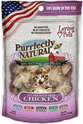 Loving Pets Purrfectly Natural Freeze Dried Chicken Treats For Cats, 0.6-Ounce