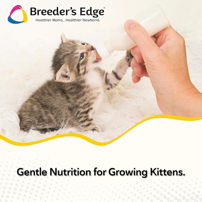 Breeder's Edge Foster Care Feline - Powdered Milk Replacer - for Kittens & Cats - 4.5 LB