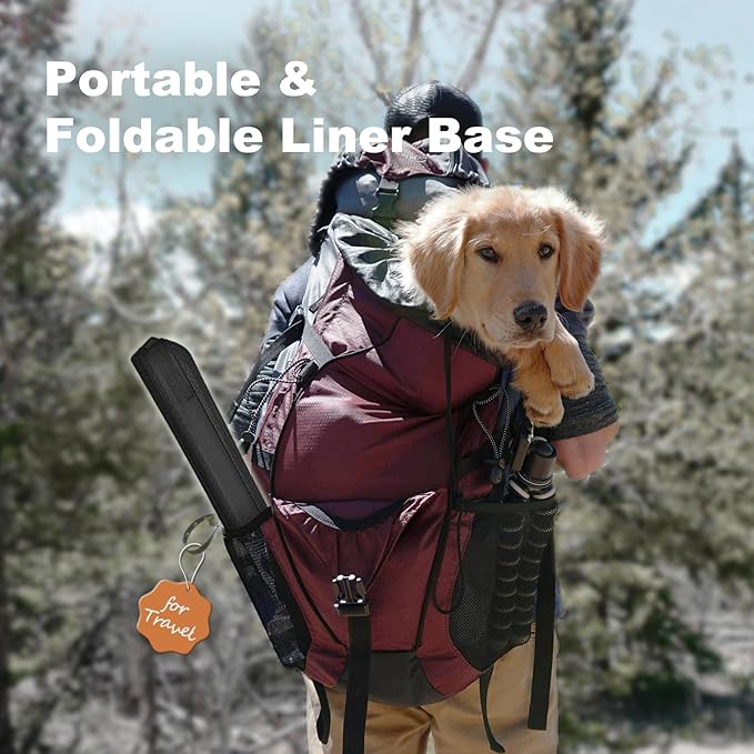 Small Portable Dog Pee Pad Holder for Travel, Foldable Liner Base 23''x15'' With Fixing Clips, Waterproof Litter Box, Easy Clean Indoor Potty for Puppy Training