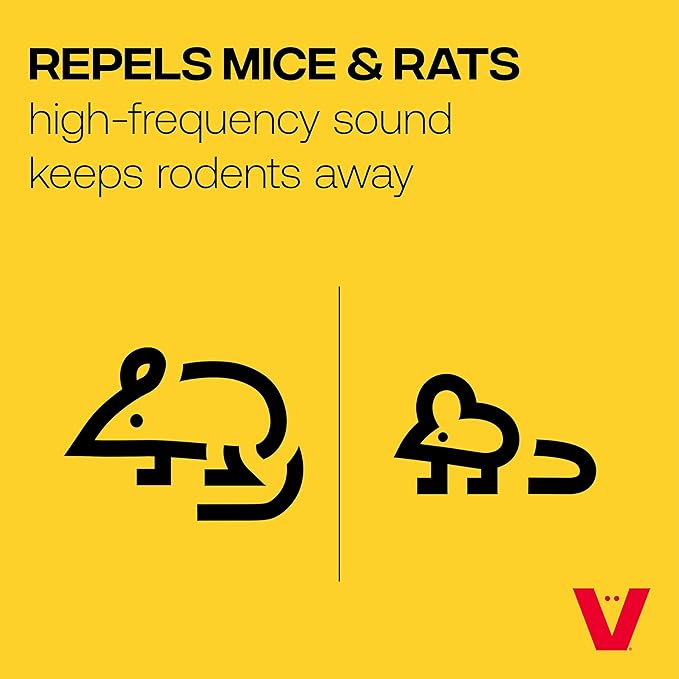 Victor M756K PestChaser Rodent Repellent with Nightlight - Rodent Repellent Indoor Ultrasonic - Rodent Repeller - Mouse Deterrent Plug in - Mouse Plug in Repellent for House - 6 Count| (Pack of 4)