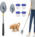 Dog Urine Catcher, Urine Collection Kit for Dogs and Cats with Telescopic Handle, Reusable for Vet Visits or Home Testing