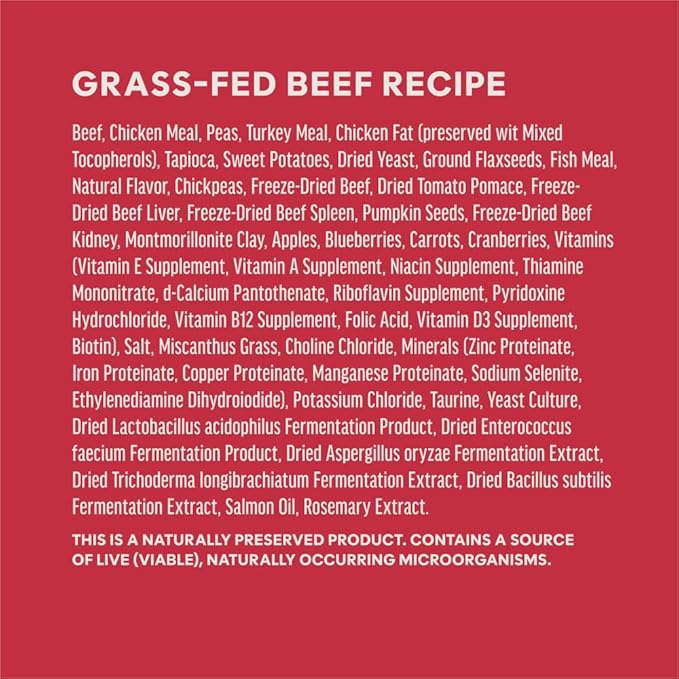 Instinct RawBoost, Natural Dry Dog Food with Freeze-Dried Pieces, High Protein, Grain-Free Recipe - Real Beef, 3.5 lb. Bag