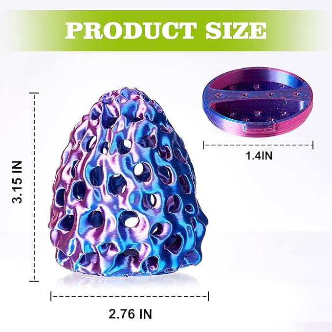Shrimp Dome Hide, Shrimp Hides for Aquarium, Betta Fish Hideout with Suction Cup, Betta Habitat Tank Ornament Accessories, Aquarium Decor for Small Fish Guppy Hiding Resting (Lid Blue Red)