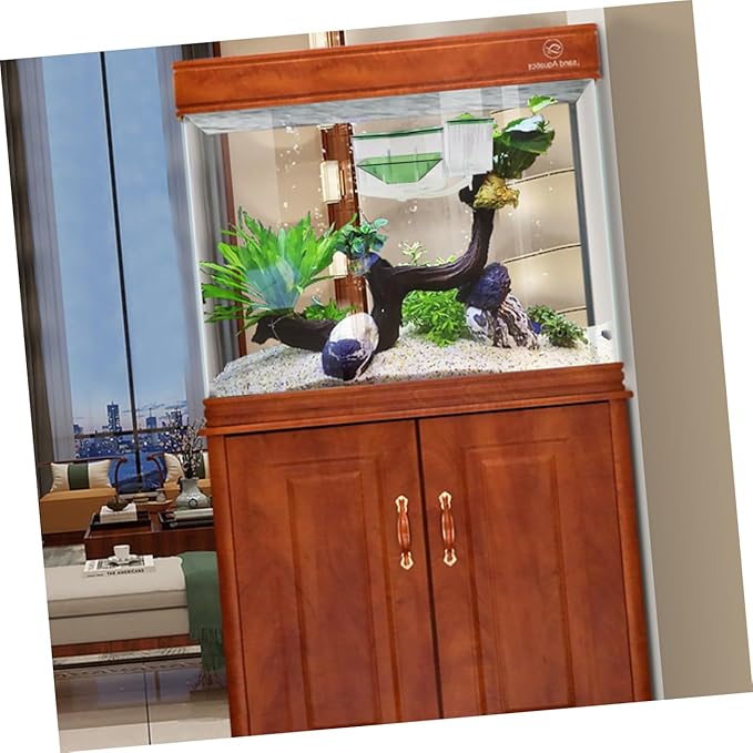 Angoily Self-Guided Fish Breeding Tank Incubator Box Isolation Box for Fish Protects Fry for Aquariums and Home Use