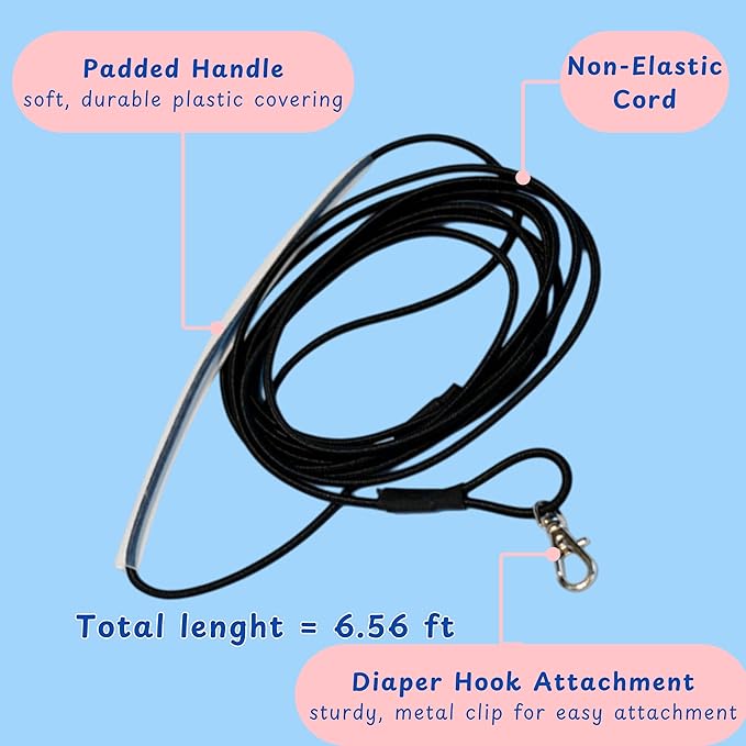 Pigeon Diaper Harness and Bird Leash Set, Birds Diapers for Pigeons and Leash Pigeon Harnesses, Diapers for Birds Cockatiel Parrot Parakeet, Macaw Harness and Leashes Pants (L-Pink Rabbit)
