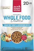 The Honest Kitchen Whole Food Clusters Grain Free Turkey Dry Dog Food, 20 lb Bag