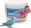 Morning Bird Calcium Plus Powder for Birds 4.5 oz – Calcium Supplement with Vitamin & Protein Powder – Supports Bone Health, Muscle Function & Digestive Balance – Easy-to-Mix Calcium Formula