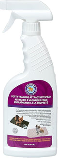 PoochPad Potty Training Attractant Spray for Dogs & Puppies 16 oz, Made in USA, Indoor Potty Pad & Outdoor Use, Dog Training & Behavior Aids Housebreaking Supplies