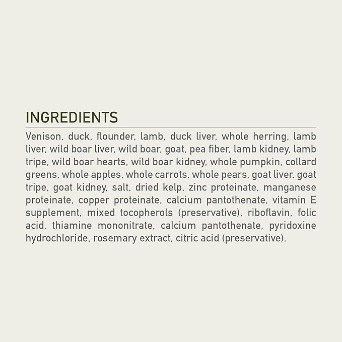 ORIJEN Grain Free High Protein Freeze Dried Dog Food & Topper Tundra Recipe 16oz Bag