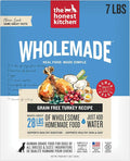 The Honest Kitchen Human Grade Wholemade™ Dehydrated Dog Food, Grain Free Dog Food, Turkey, 7 lb (makes 28lbs)