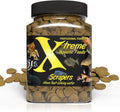 Xtreme Scrapers Wafers - Premium 14mm Fast-Sinking Fish Food – Nutrient & Cellulose Rich Ideal for Nocturnal Feeders, Catfish, Plecostomus Species, and Loaches – USA Farm Grown (9oz)