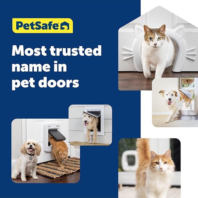 PetSafe Original Replacement Flap - Doggie Door Vinyl Replacement Flap for Sliding Glass Pet Door - Durable & Made with Non-Toxic Materials - 16 7/8" H x 10 1/8" W - Large,(Pack of 6)