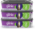 Litter Genie Refill Bags 14 FT Multi-Layers Of Odor-Barrier Technology 1 Square Refill Cartridge Lasts Up To 2 Months Per Cat,(Pack of 3)