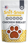 Snif-Snax Smoked Chicken Breast Dog Treats (4oz) – All Natural Human Grade Jerky – Grain Free Training Treats for Dogs – Single Ingredient, Healthy Chicken Strips for Small, Medium & Large Dogs