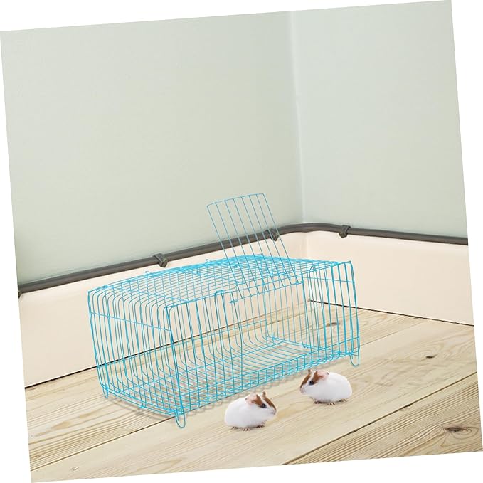 Happyyami Portable Bird Carrier Cage for Small Pets Stylish Parrot Travel Case Excellent Ventilation Convenient Design for Outings and of Hamsters and Other Small Animals