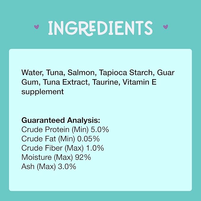 LOVE, NALA Skin & Coat Health – Tuna & Salmon + Collagen Mousse Cat Treats – Lickable Squeeze-Up Puree, Topper or Treat – Grain-Free, 4 Pack – Human-Grade Protein, Non-GMO, No Artificial Additives