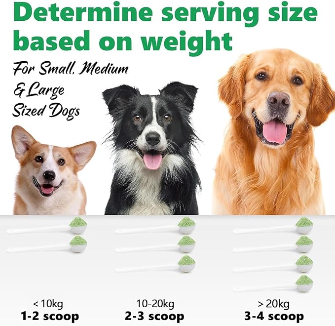 Dog Teeth Cleaning Powder 150g, Dog Breath Freshener, Effectively removes Tartar and Bad Breath, inhibits Plaque, Suitable for Dogs and Cats' Teeth Care Powder