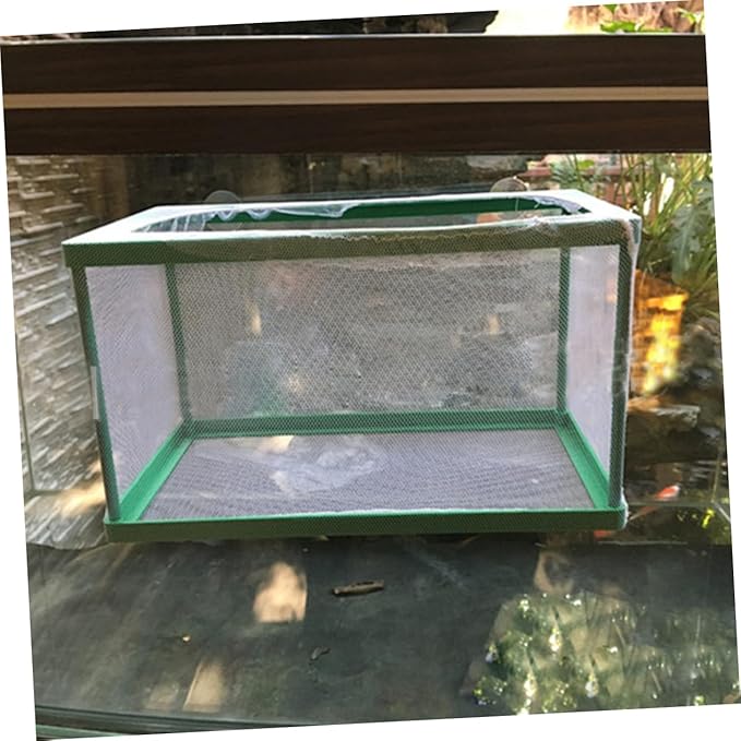 Angoily Betta Fish Aquarium Breeding Box Fish Tank Separator Net Isolation Box