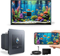 2K HD Aquarium Camera for Fish: Tanks Reptile Terrariums Camera - Anti-Glare Lens Night Vision Two-Way Audio AI Motion Detection – Aquarium Accessories with 32GB SD Card 850mAh Battery & Instructions