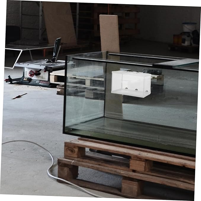 Aquarium Breeding Box Large Size Fish Net Incubator Suction Cup Fish Tank Divider