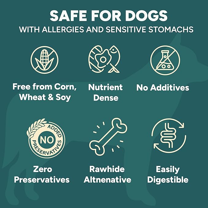 Gaines Family Farmstead Sweet Potato Chips for Dogs - 8 oz Single-Ingredient, All-Natural Dog Treats, Grain-Free & High in Fiber, Crunchy Training Treats, Made in USA