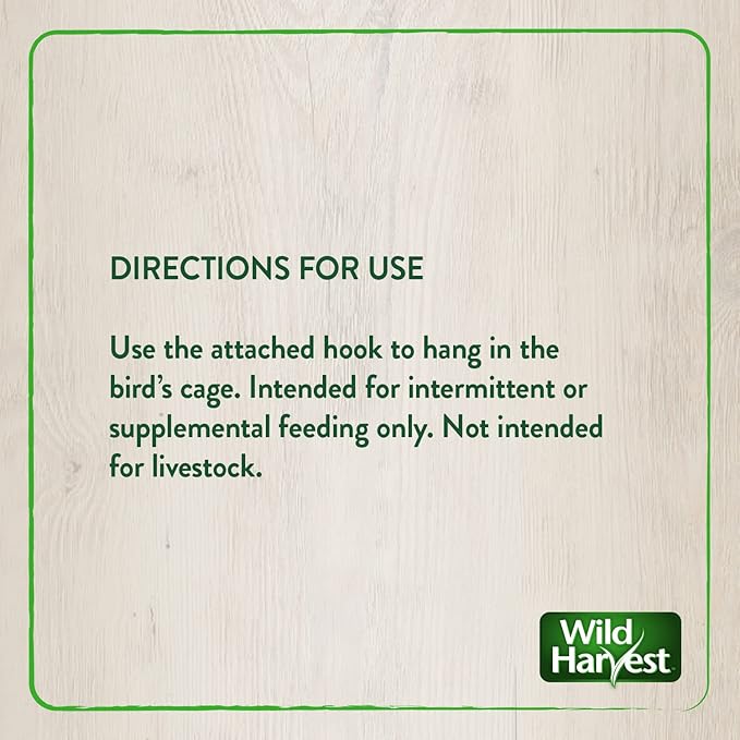 Wild Harvest Foraging Instincts Peck n’ Play Interactive Treat, 2 Ounce, for Small Birds (Pack of 2)