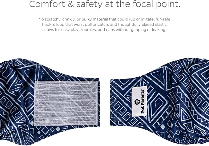 Pet Parents® Washable Belly Bands for Male Dogs (3pack) + Extendrs® of Durable Dog Diapers Male, Premium Male Dog Diapers & Dog Wraps (Medium, Kahuna)