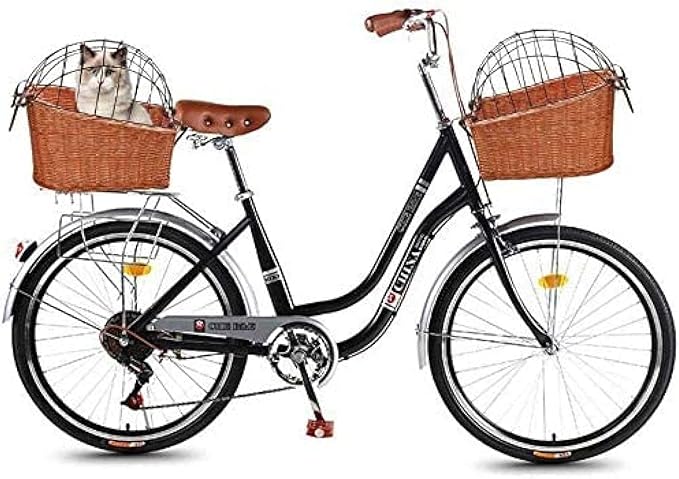 DIE Bicycle Basket for Pets, Bicycle Basket for Dogs, Bicycle Carrier, Bicycle Basket Rear Or Bicycle Basket Front, Handmade Cage and Mounting Bracket for Cat Dogs Up to 25 Kg.,Constructive23