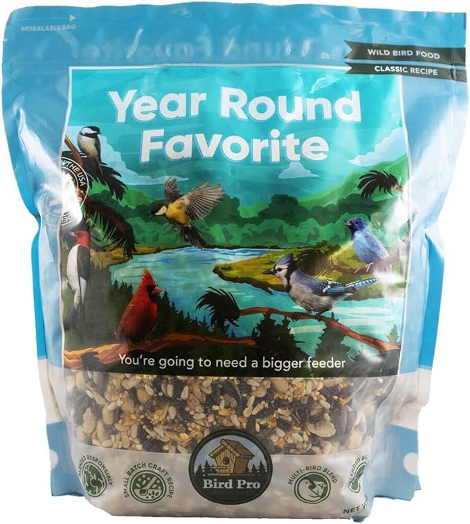 Classic Bird Seed (5 Pounds, Year Round Favorite)