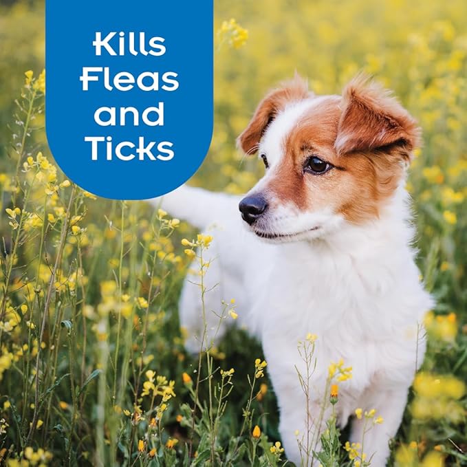 SENTRY PRO Flea and Tick Shampoo for Dogs, Rid Your Dog of Fleas, Ticks and Other Pests, Sunwashed Linen, 18 oz