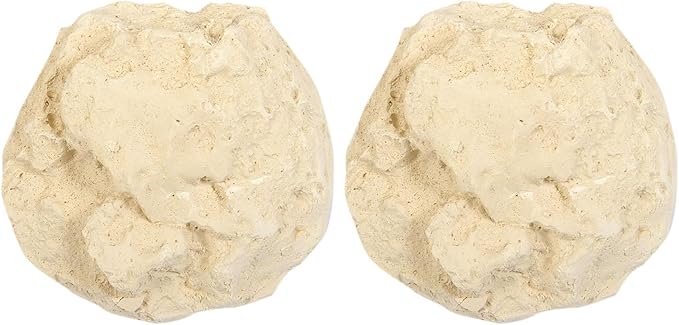 Polly's Pet Products Manu Mineral Blocks Natural for Birds (Pack of 2)