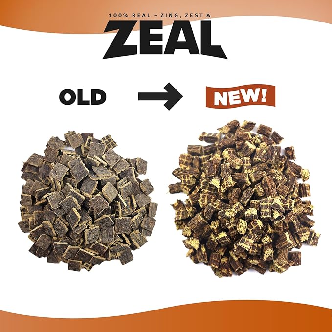 ZEAL Canada Air-Dried Beef Recipe for Dogs - High Protein, Natural Superfoods, Nutrient Rich, No Fillers, Grain Free, Complete & Balanced (Beef, 2.2 lb)
