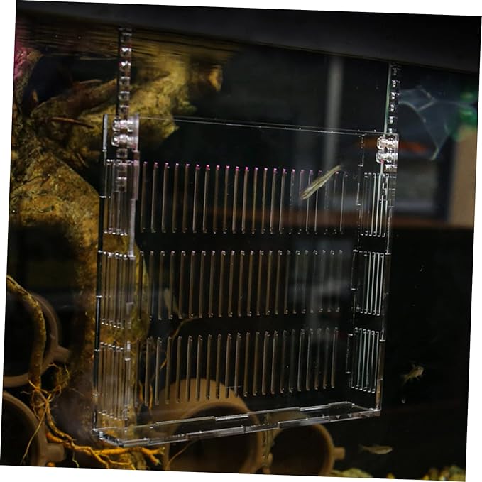 TOYANDONA Hanging Fish Breeding Tank with Isolation Design Durable Easy to Install Fish Hatching Box for Increased Survival Rate