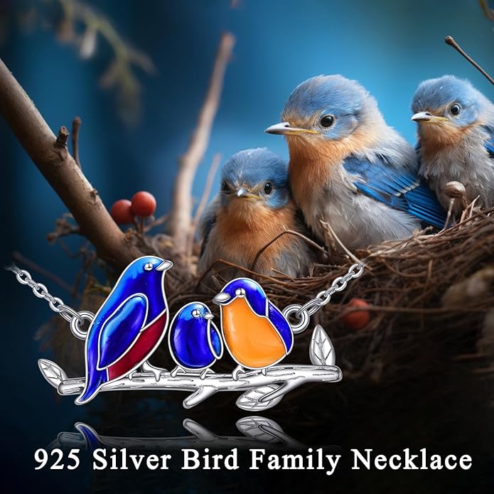 KZX Cat/Dog/Phoenix/Eagle/Whale/Shark/Puffin/Starfish/Chicken/Butterfly/Owl/Bee/Frog/Seahorse Necklace Sterling Silver Animal Pendant Jewelry Gift for Women