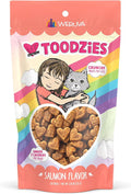 Weruva BFF Toodzies, Salmon Crunchy Cat Treats, 2oz Bag