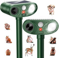 2026 Upgraded Solar Ultrasonic Animal Repellent Outdoor Deer Cat Repellent with Motion Sensor Flash Light,IP65 Waterproof Repeller Keep Rodent Squirrel Raccoon Opossum Skunk Out of Yard Farm (2)