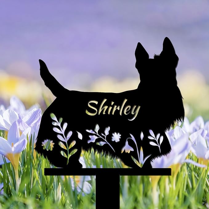 Personalized Dog Memorial Stake, Dog Grave Marker, in Memorial of Dog, Dog Loss Gift, Dog Name Sign Pet Sympathy Gift