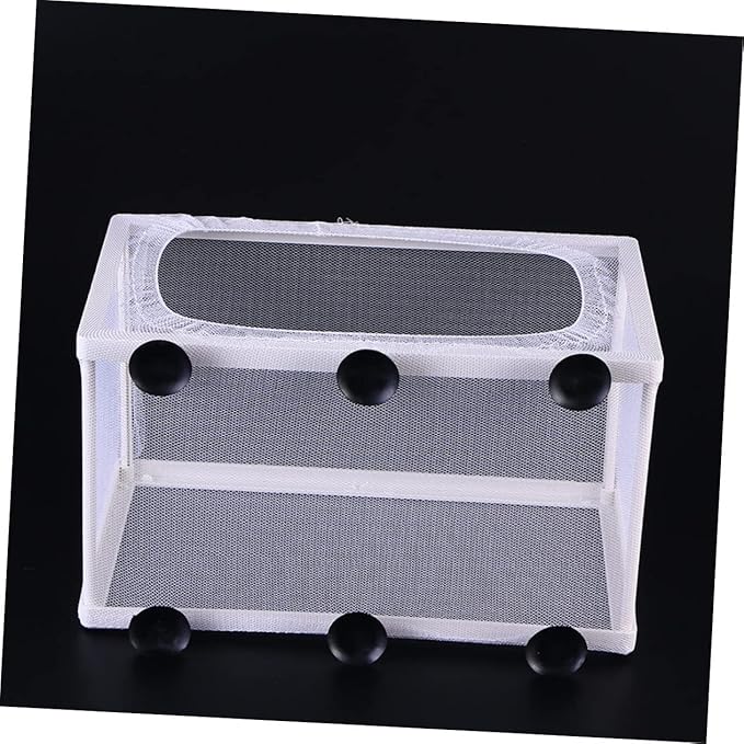 3pcs Fish Breeding Incubator with Suction Cups Tropical Fish Breeding Tanks for Fry and Eco-Friendly Design Observation Increases Survival Rate