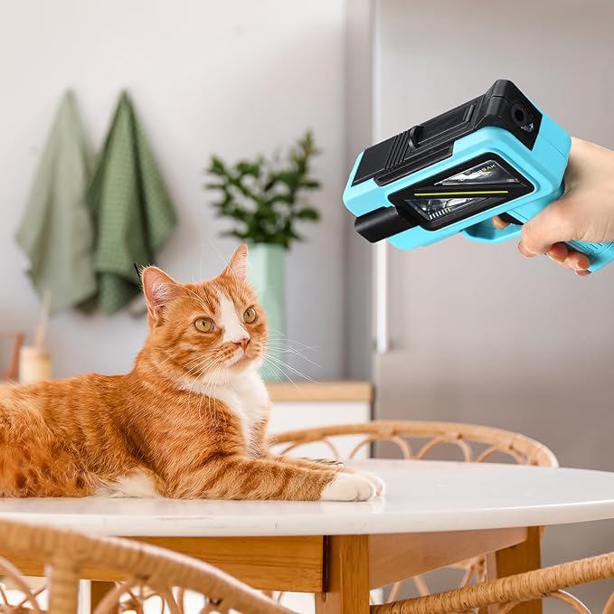 Geelin 2 Pack Squirt Spray for Cats Dogs Training Squirt for Cats Deterrent Water Spray Pistols for Dogs Pets Training(Square Style,Blue Black)
