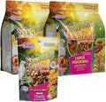 Tropical Carnival Brown’s Gourmet Large Hookbill Food & Fruit & Nut Parrot Treat Bundle – Vitamin-Fortified Daily Diet & Reward Mix for Parrots, Cockatoos & Large Hookbills Over 13in Tall – 10 lb + 1
