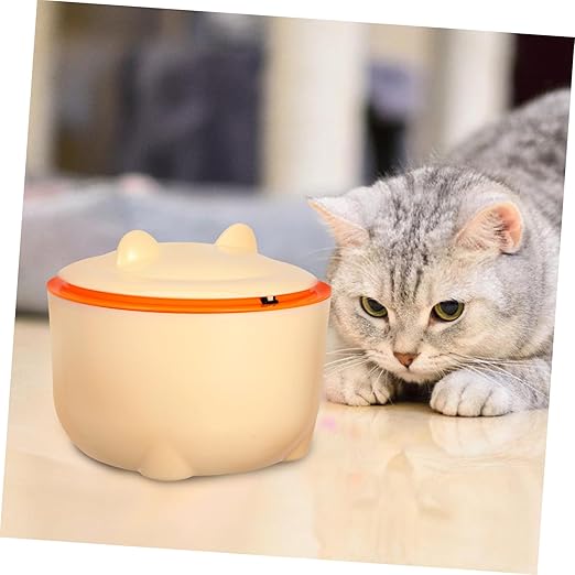 PRETYZOOM 1Set Capacity Cat Litter Disposal Bin with Bags Airtight Trash Can for Cat Waste and Reusable Design Stylish Cartoon Shape for Home