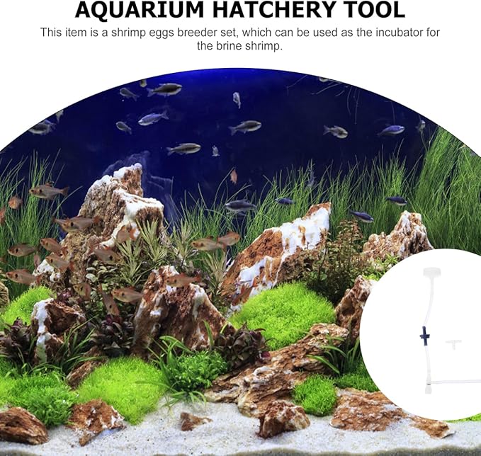 balacoo Shrimp Hatchery Kit 2 Sets DIY Artemia Hatching Aquarium Incubators with Soda Bottle Accessories for Fish Egg Breeding and Aquatic Pet Care