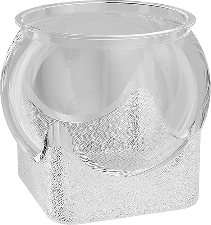 Fish Bowl Vase – Glass Aquarium, Betta Fish Tank, Desktop Bowl | Multifunctional vase for Flowers and Aquatic Pets Like bettas and Turtles | Decorative Centerpiece for Home, Office, Bedroom,