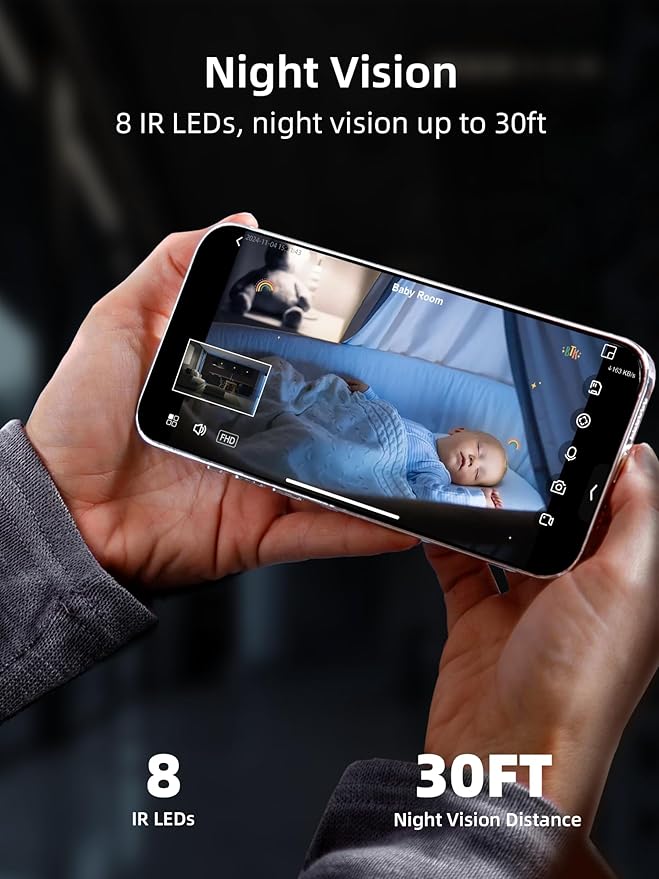 VIRTAVO Pet Camera Indoor for Dogs & Cats, 360° PTZ Pet Monitor with Motion Tracking, Dual‑Lens, 2‑Way Audio, Night Vision, No Subscription, Wi‑Fi 6 (2.4GHz/5GHz), SD & Cloud Storage