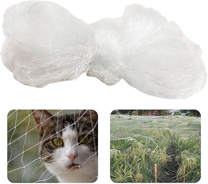 Cat Escape Proof Net - Heavy Duty Polyethylene Wire Mesh for Windows, Balcony & Outdoor Enclosures(10 * 3m)