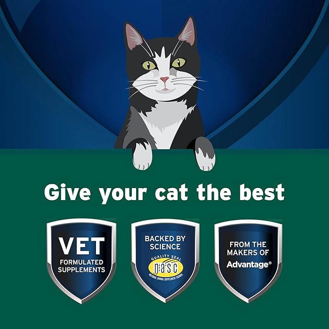 Bundle of Seresto Cat Collar for Cats + Pet Protect Probiotic Balance+ Cat Supplement | Oral Gel | 15g